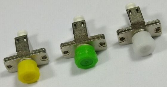 Colorful Metal Fiber Optic Adapters , Fiber Optic FC To LC Adapter