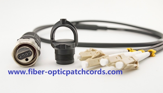 PON Networks Ericsson Fiber Optic Patch Cord Square ODC LC Multi Mode Duplex 2 Core,4core for CATV