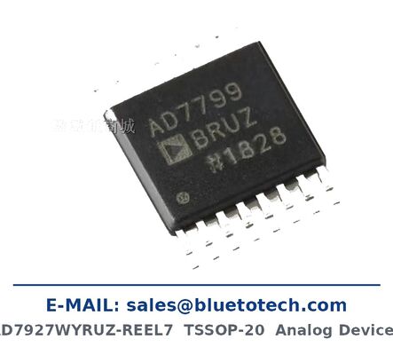 Convertisseur analogique-numérique 8 canaux 200 kSPS qualifié pour l'automobile TSSOP-20 SPI